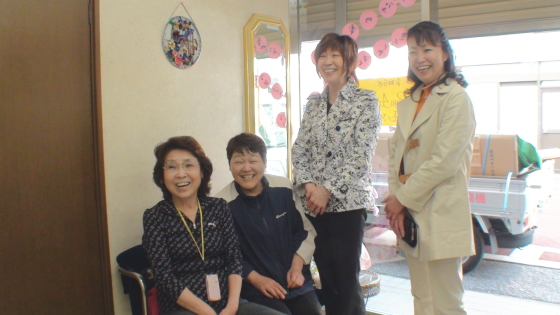 先生と各店舗の店長様方