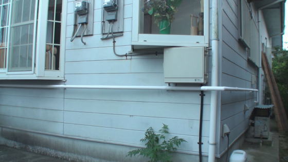 髪夢遊美容室様 浴室へのお湯の配管