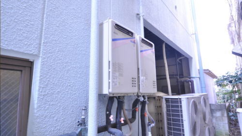 旧給湯システムの熱源機