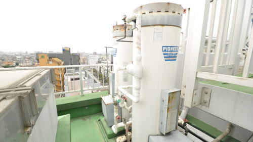 S様邸にて十数年ご愛用された、小型ガスボイラーGS-150SS