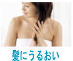 髪にうるおい