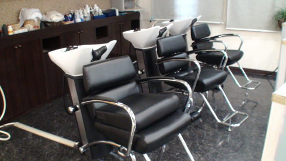 バックシャンプー台工事 HAIR Natural Stream様のバックシャンプー工事 